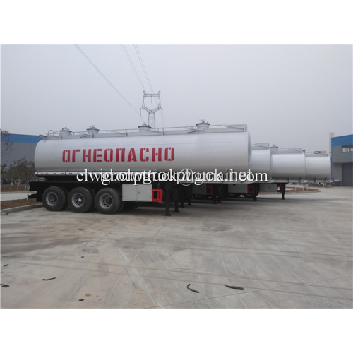 35000 Liter Tanker Bahan Bakar Minyak Semi Trailer